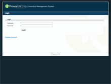 Tablet Screenshot of ims.rewardscorp.com